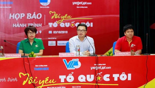 Vietjet đồng hành cùng Hành trình “Tôi yêu Tổ quốc tôi” 2019