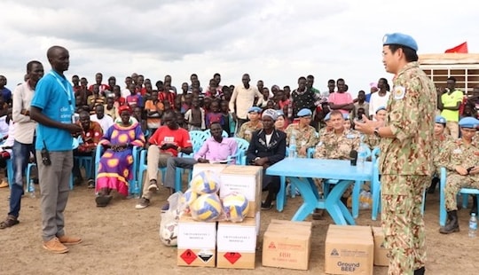 Bệnh viện dã chiến Việt Nam ở Nam Sudan điều trị 1.800 ca bệnh