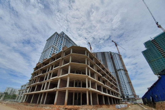 Dự án cụm công trình nhà ở IA.20 có tình trạng xây sai thiết kế được duyệt