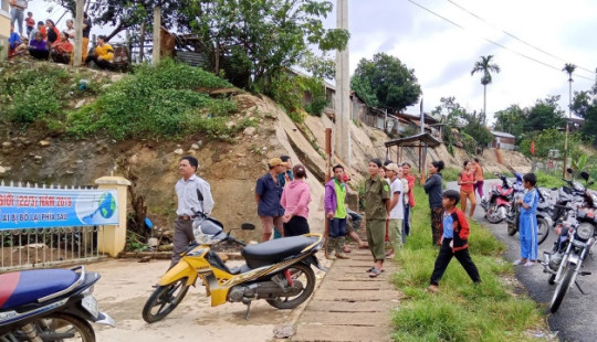 Hỗ trợ các nạn nhân bị sét đánh thương vong khi đi làm rẫy