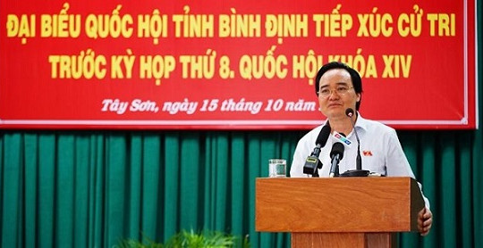 Sinh viên tốt nghiệp Trường CĐ Bình Định không được tham gia dự tuyển: Bộ trưởng Nhạ nói gì?