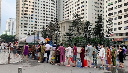 Công ty nước sạch Sông Đà ngừng cấp nước vô thời hạn