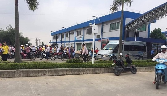 Ngộ độc khí ở công ty sản xuất giày da, hàng chục công nhân nhập viện