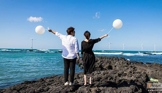 Những địa điểm selfie đẹp “không góc chết” dành cho các cặp đôi tại đảo Jeju, Hàn Quốc