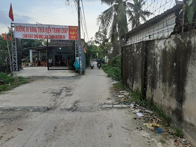 TPHCM: Người dân tố Công ty Địa ốc Vạn Xuân lấn chiếm đất, phá hoại tài sản