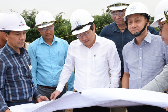 EVNHANOI “dồn sức” thi công xây dựng trạm biến áp 110kV Phú Xuyên