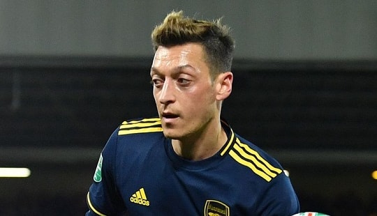 Ly rượu vang… Mesut Ozil