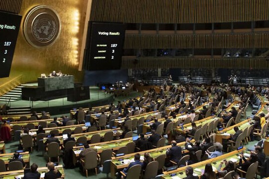 Đại Hội đồng Liên hợp quốc kêu gọi Mỹ bỏ lệnh cấm vận Cuba