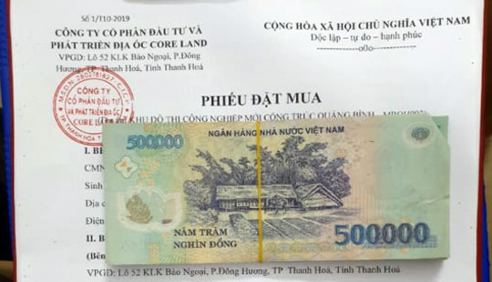 Cần tỉnh táo trước chiêu trò thổi giá đất của Công ty địa ốc Core Land