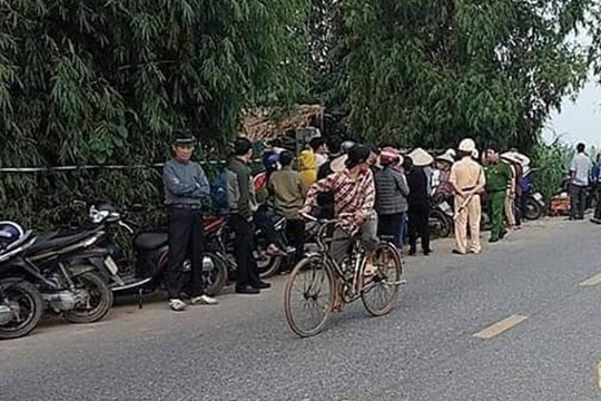 Mâu thuẫn chuyện gia đình, con trai dùng súng sát hại bố