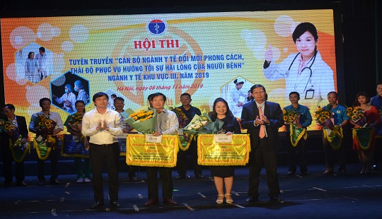 Sở Y tế Hà Nội giành giải nhất hội thi tuyên truyền ngành y tế khu vực III năm 2019