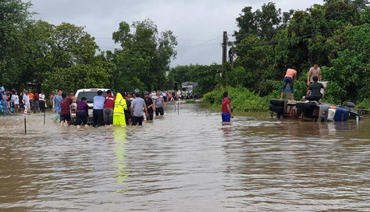 Đắk Lắk mưa lớn trên diện rộng, nhiều nơi ngập lụt