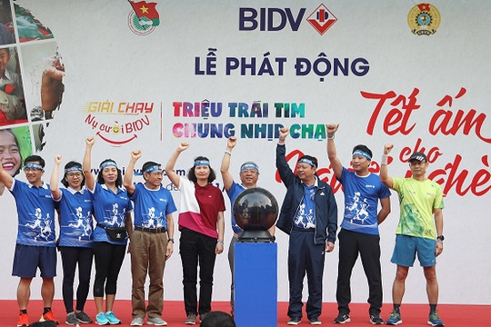 BIDV: Giải chạy online khởi động ấn tượng với hơn 16.000 người đăng ký tham gia