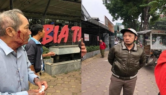 Cụ ông 80 tuổi bị xe ôm đánh, bắn bằng súng cao su