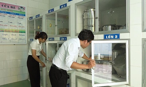 Quảng Bình: Phát hiện và xử lý 8 bếp ăn trường học không đạt điều kiện an toàn thực phẩm