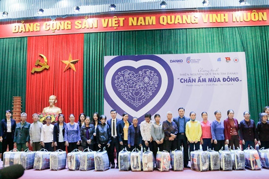 “Trái tim Danko” - Ấm áp chương trình thiện nguyện mùa đông tại huyện sông Lô