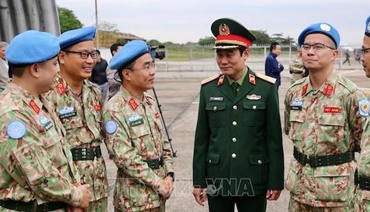 Bệnh viện dã chiến số 2 lên đường sang Nam Sudan