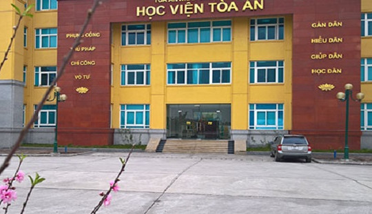 Học viện Tòa án tuyển dụng viên chức năm 2019