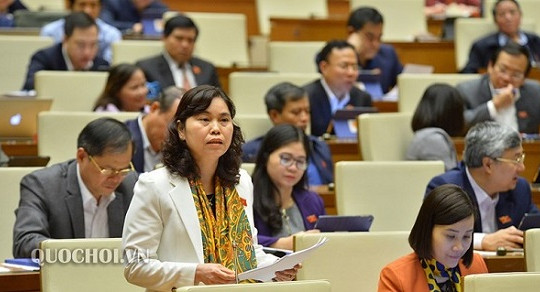 Quốc hội thảo luận về Luật sửa đổi, bổ sung một số điều của Luật Ban hành VBQPPL