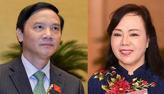 Chính thức miễn nhiệm chức vụ đối với ông Nguyễn Khắc Định và bà Nguyễn Thị Kim Tiến
