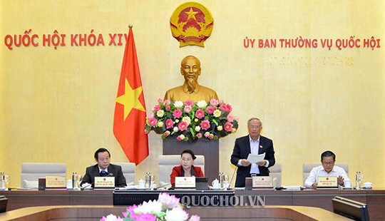 Phiên họp thứ 39 UBTVQH: 100% đại biểu tán thành Đề án sắp xếp các đơn vị hành chính 8 tỉnh