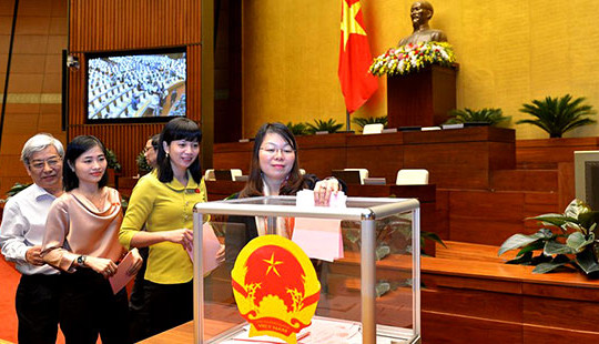 Tiến hành bầu Chủ nhiệm Ủy ban Pháp luật của Quốc hội