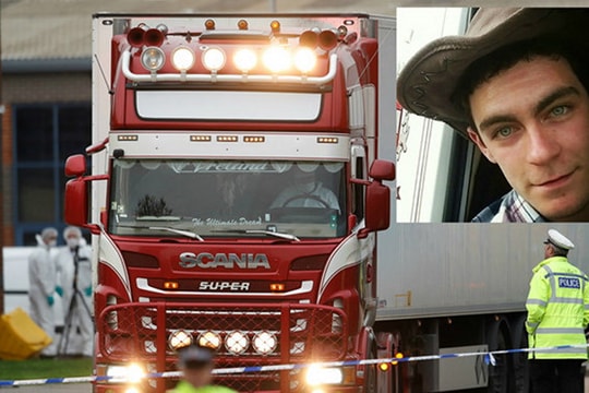 Tài xế xe container chở 39 thi thể ở Anh nhận tội