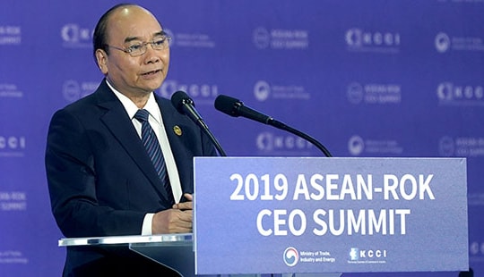 Thủ tướng dự Hội nghị thượng đỉnh CEO ASEAN-Hàn Quốc