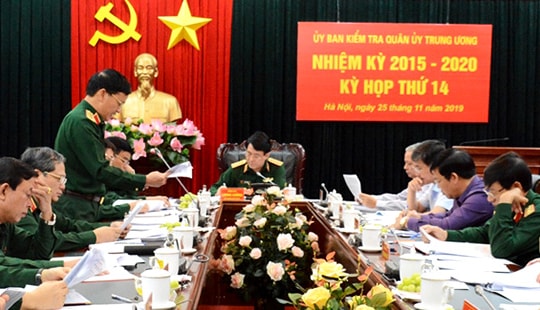 UBKT Quân ủy Trung ương đề nghị kỷ luật 7 đảng viên, tổ chức đảng và 8 quân nhân