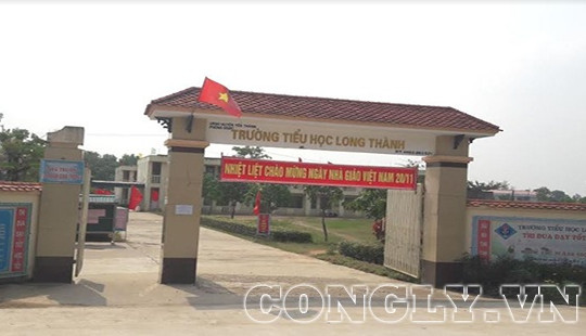 Huyện Yên Thành - Nghệ An: Nhiều vấn đề cần được làm rõ ở trường Tiểu học Long Thành