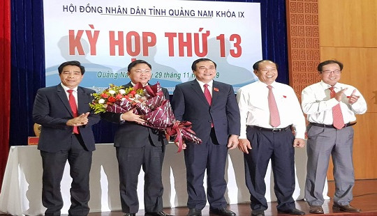 Quảng Nam có tân Chủ tịch UBND tỉnh