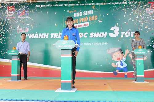 Bạn trẻ rộn ràng cùng Ngày hội “Học sinh Thành phố Bác”