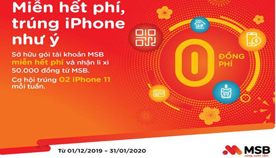 Giao dịch thảnh thơi, lên đời Iphone cùng MSB