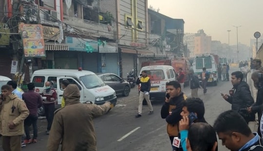 Ấn Độ: Cháy nhà máy ở New Delhi, ít nhất 43 người chết