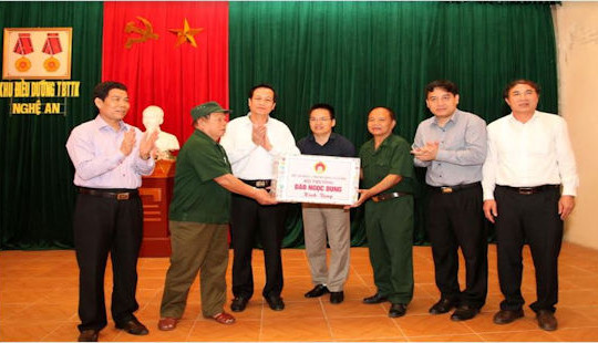 Ấm áp nghĩa tình ở Khu điều dưỡng Thương bệnh binh Nghệ An