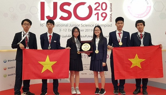 Việt Nam giành 6 huy chương tại kỳ thi Olympic Khoa học trẻ quốc tế IJSO