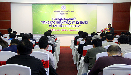 Tập huấn nâng cao nhận thức và kỹ năng về an toàn thông tin