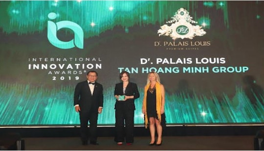 Dự án D’. Palais Louis của Tập đoàn Tân Hoàng Minh giành Giải thưởng sáng tạo đổi mới quốc tế 2019