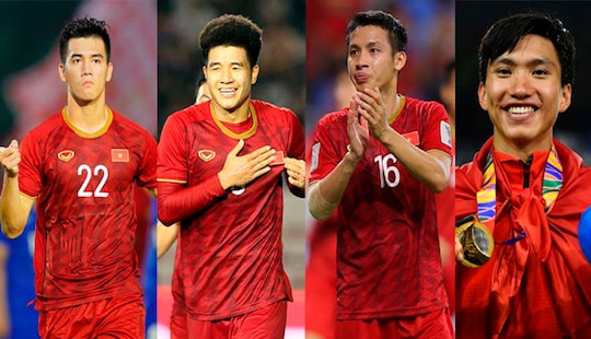 4 cầu thủ Việt Nam vào đội hình tiêu biểu SEA Games 30