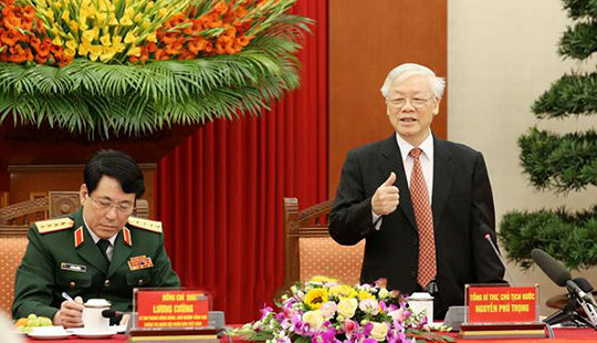 Quân đội phải ngăn chặn cho được những biểu hiện suy thoái, tự diễn biến trong nội bộ