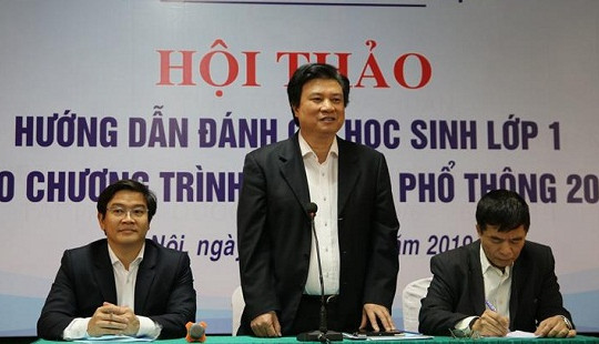 Bộ GD-ĐT sẽ sớm ban hành hướng dẫn đánh giá học sinh lớp 1 theo chương trình mới