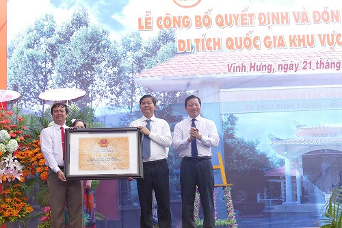 Khu vực Đồn Long Khốt chính thức được công nhận Di tích Quốc gia