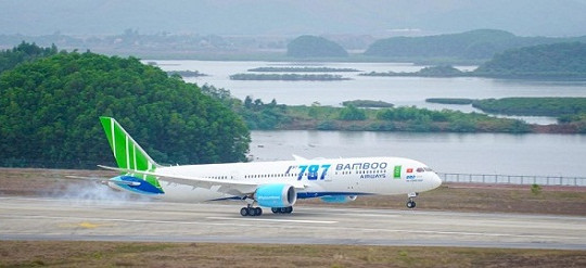 Cận cảnh Boeing 787-9 Dreamliner “Ha Long Bay”- máy bay thân rộng đầu tiên của một hãng hàng không tư nhân Việt Nam