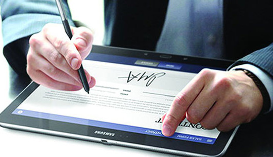 100% văn bản điện tử trên Trục liên thông văn bản quốc gia phải được ký số