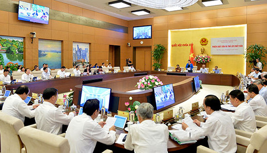UBTVQH ban hành các Nghị quyết về nhân sự