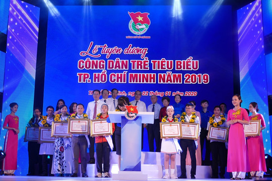 TPHCM: Tuyên dương 12 Công dân trẻ tiêu biểu năm 2019
