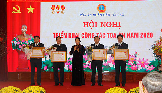 Phong trào thi đua của TAND năm 2019 thiết thực, đạt hiệu quả cao