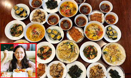 Diễn viên 'Bánh đúc có xương' gợi ý mâm cơm cúng rằm tháng Chạp cực đẹp mắt