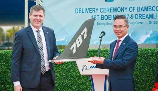 Hành trình nửa vòng trái đất về với Bamboo Airways của máy bay thân rộng Boeing 787-9 Dreamliner “Ha Long Bay”