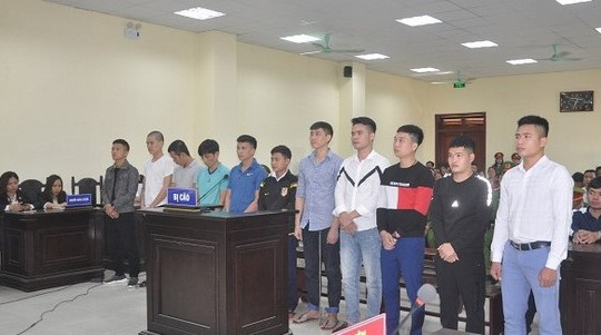 Tuyên án các đối tượng trong vụ hỗn chiến ở khu du lịch biển Hải Tiến